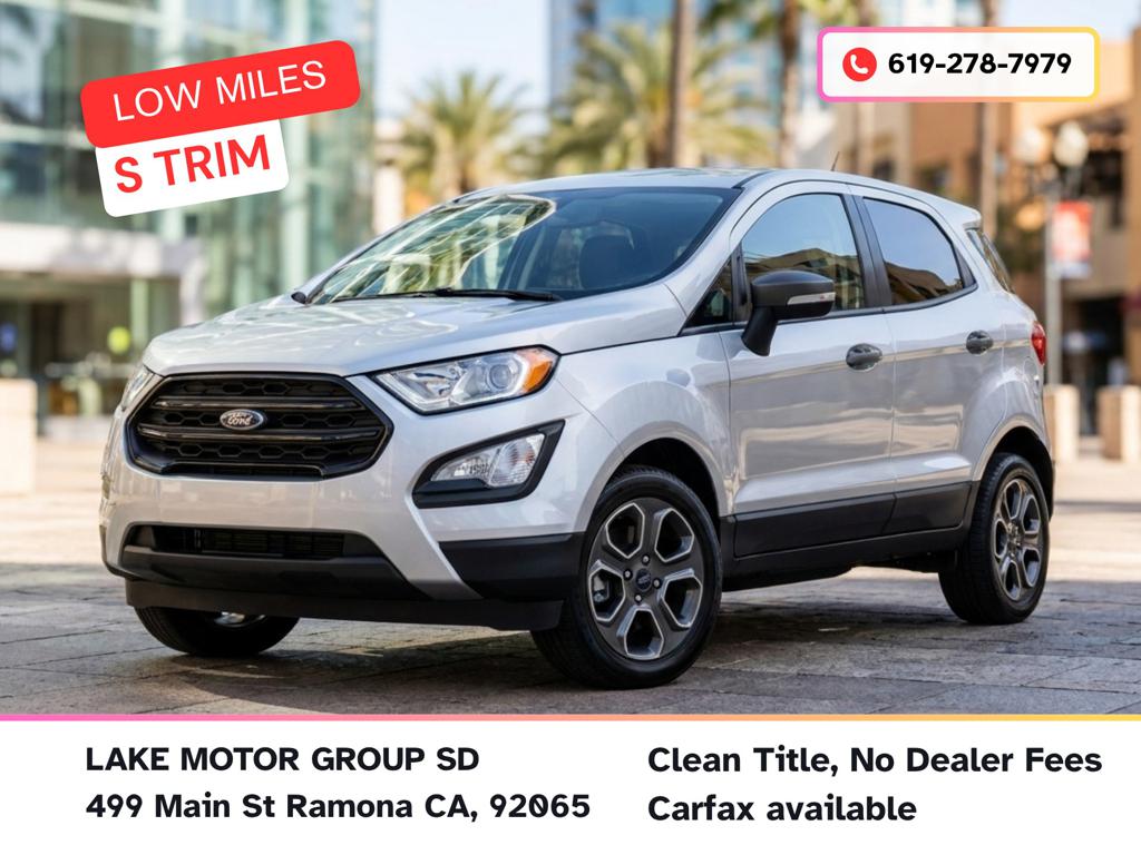 2021 Ford EcoSport — photo 1