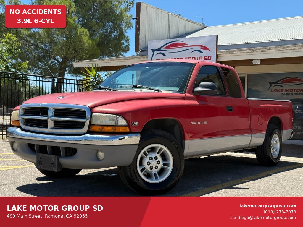 1999 Dodge Dacota SLT Club Cab — photo 1