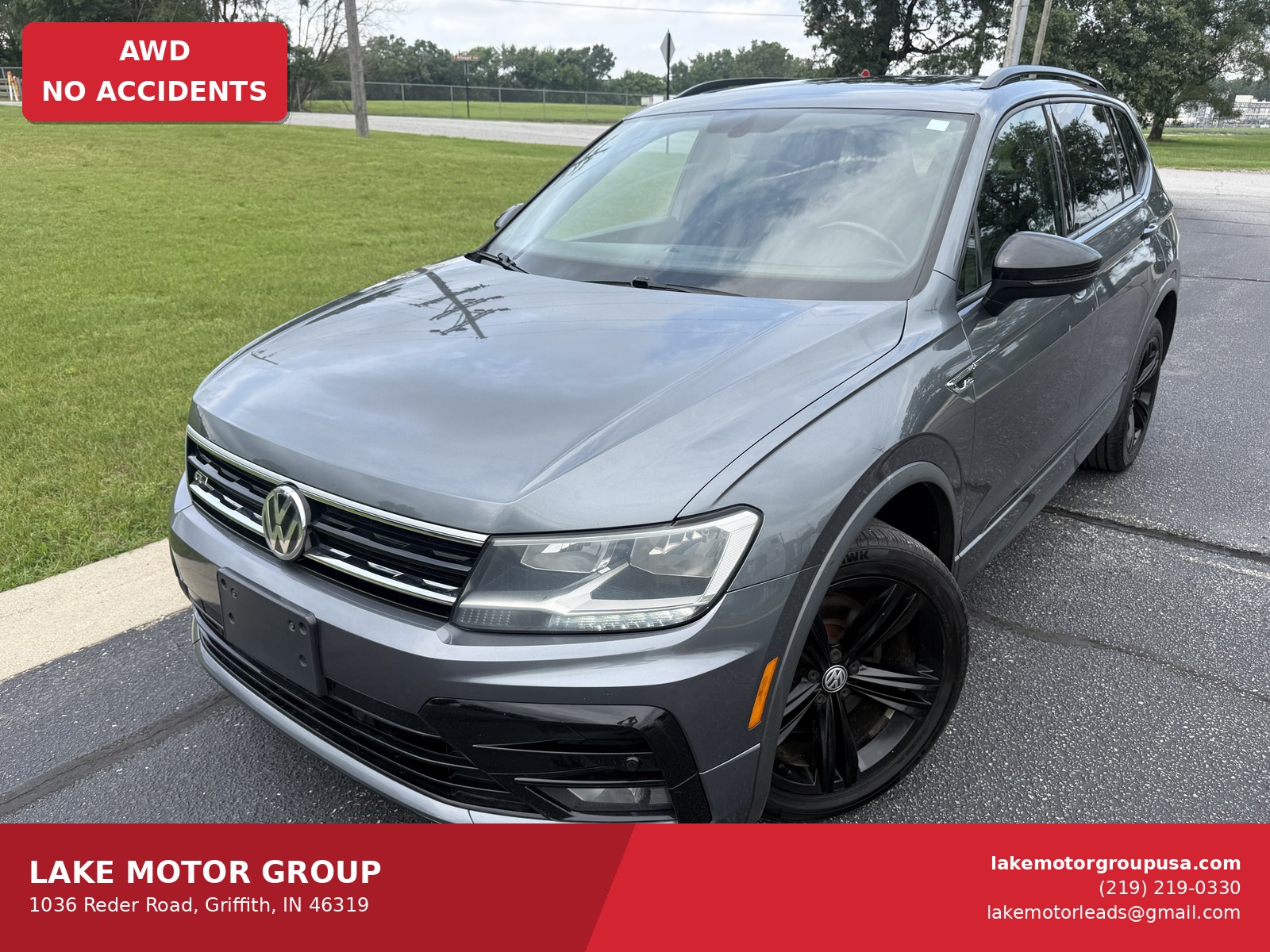 2019 VW Tiguan R-Line 4Motion SE, 4Motion SEL, 4Motion SEL R-Line, 4Motion SEL R-Line Jet-Black — photo 1