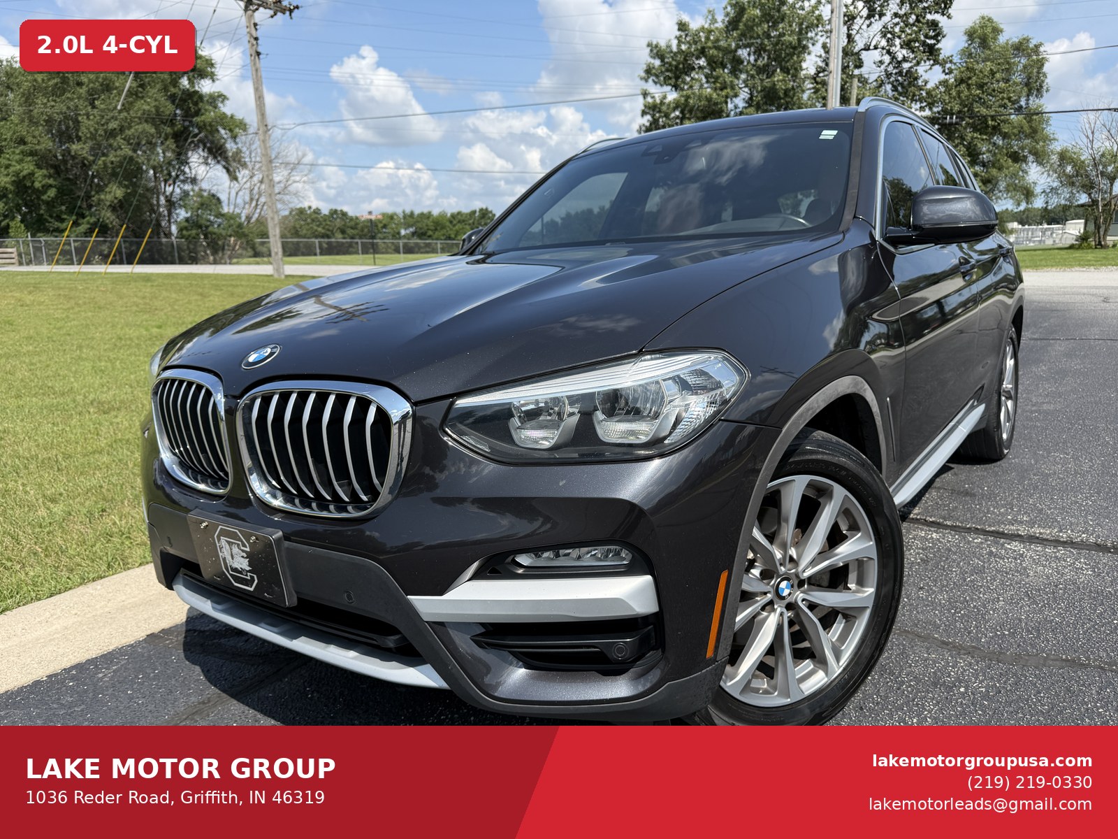2019 BMW X3 sDrive30i — photo 1