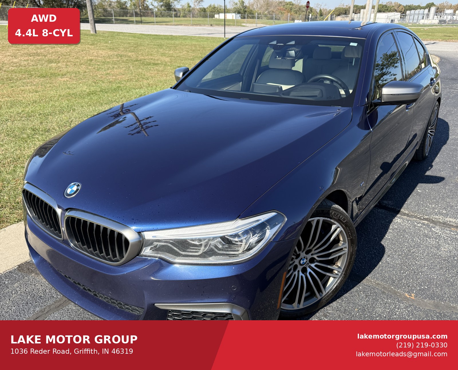 2018 BMW M550 i Xdrive — photo 1