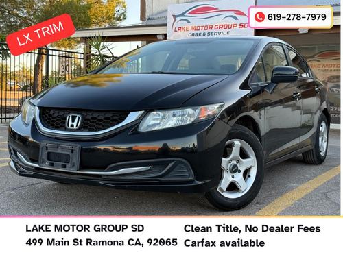 2014 Honda Civic LX — photo 2
