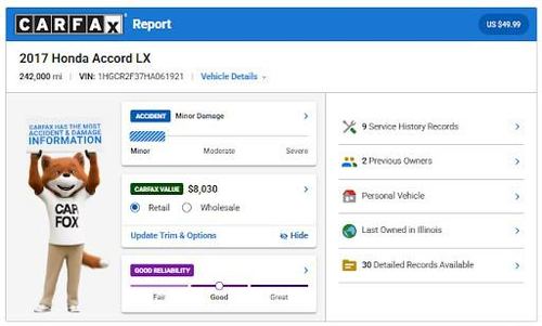 2017 Honda Accord LX — photo 40
