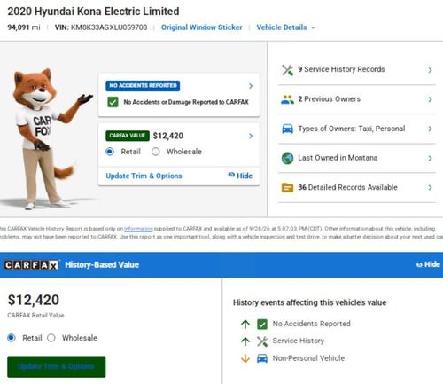 2020 Hyundai Kona Ev Limited — photo 46